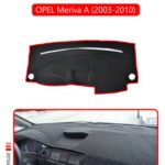 Opel Meriva A (2003-2010) Torpido Koruma Halısı - Kırmızı Kenar