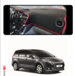 Peugeot 5008 (2011-2014) Torpido Koruma Halısı - Siyah Kenar