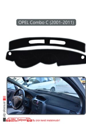 Opel Combo C (2001-2011) Torpido Koruma Halısı - Gri Kenar