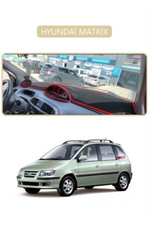 Hyundai Matrix Torpido Koruma Halısı - Bej Kenar