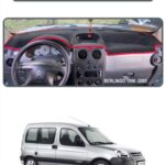 Cıtroen Berlingo 1996-2006 Torpido Koruma Halısı - Gri Kenar