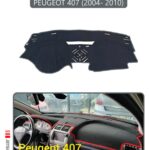 Peugeot 407 (2004- 2010) Torpido Koruma Halısı - Gri Kenar
