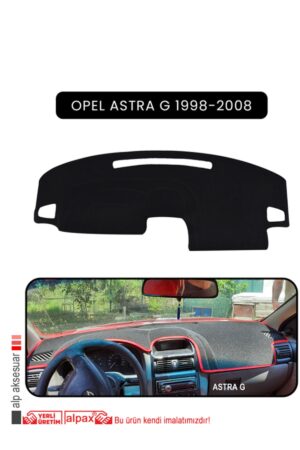 Opel Astra G 1998-2008 Torpido Koruma Halısı - Siyah Kenar