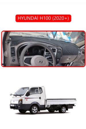 Hyundai H100 2020+ Torpido Koruma Halısı - Kırmızı Kenar