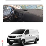 Peugeot Expert Traveller 2018+ Torpido Koruma Halısı - Siyah Kenar