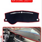 Kia Stonıc 2021 Torpido Koruma Halısı - Kırmızı Kenar
