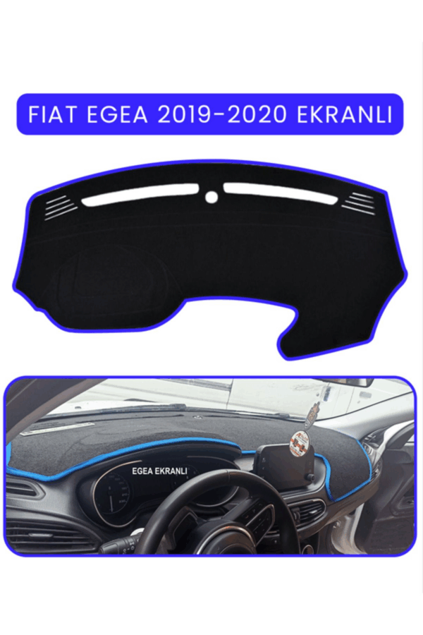 Fiat Egea Torpido Halısı Modele Özel - Ekransız